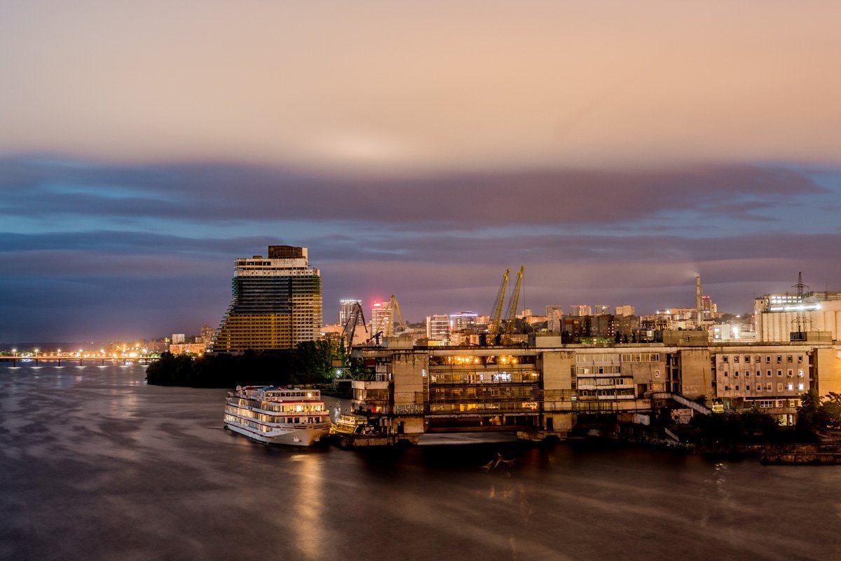 Речной порт Днепра - уникальный архитектурный проект