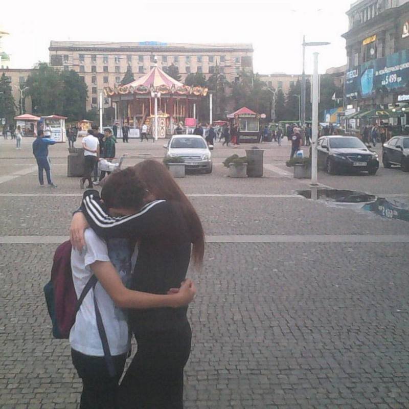 На районе своя романтика