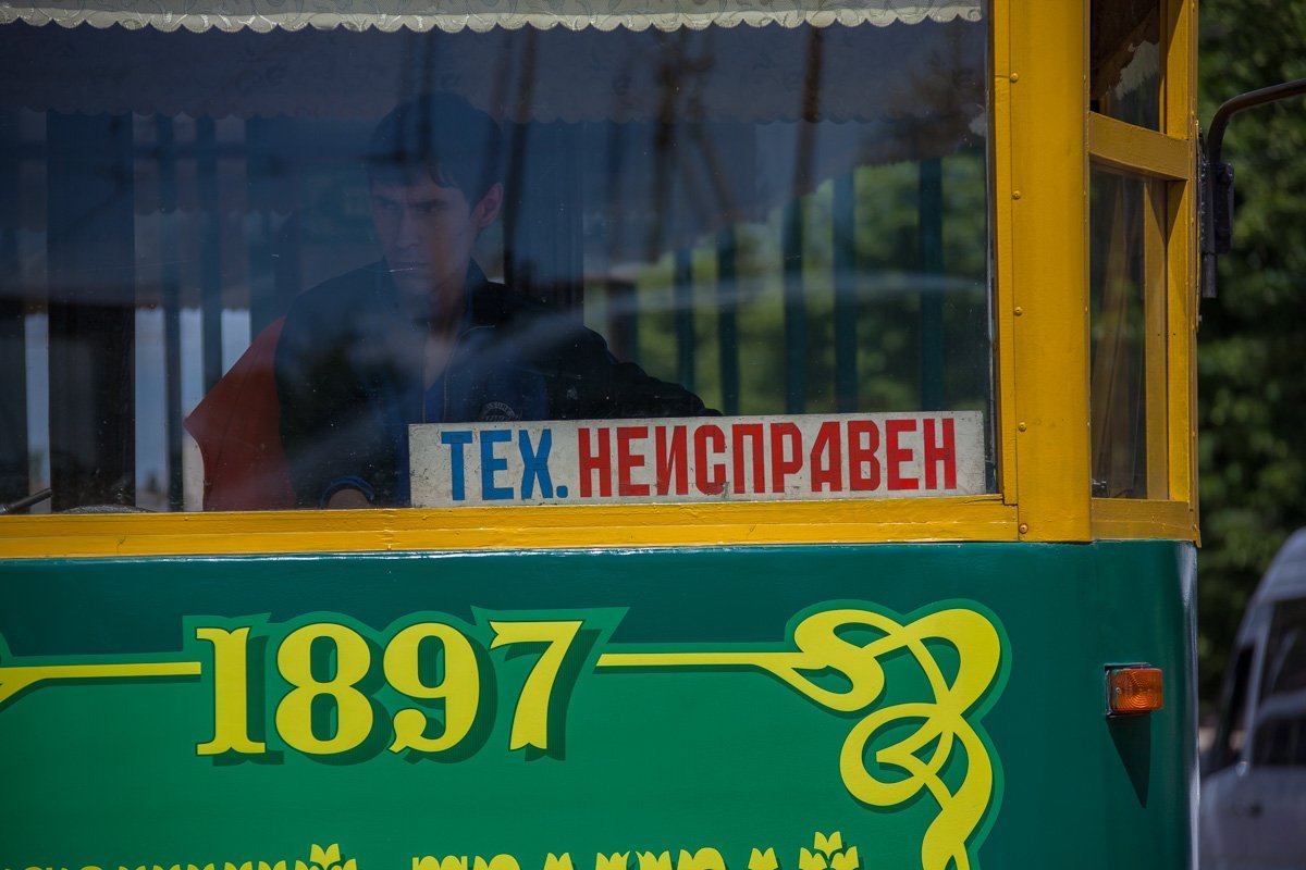 Трамвай направлялся в депо Трамвай направлялся в депо