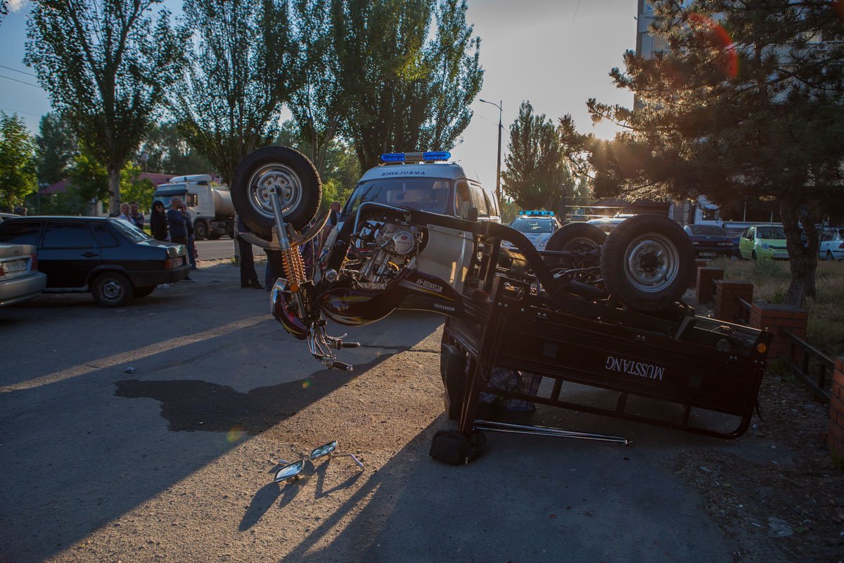 На Маршала Малиновского произошла авария 