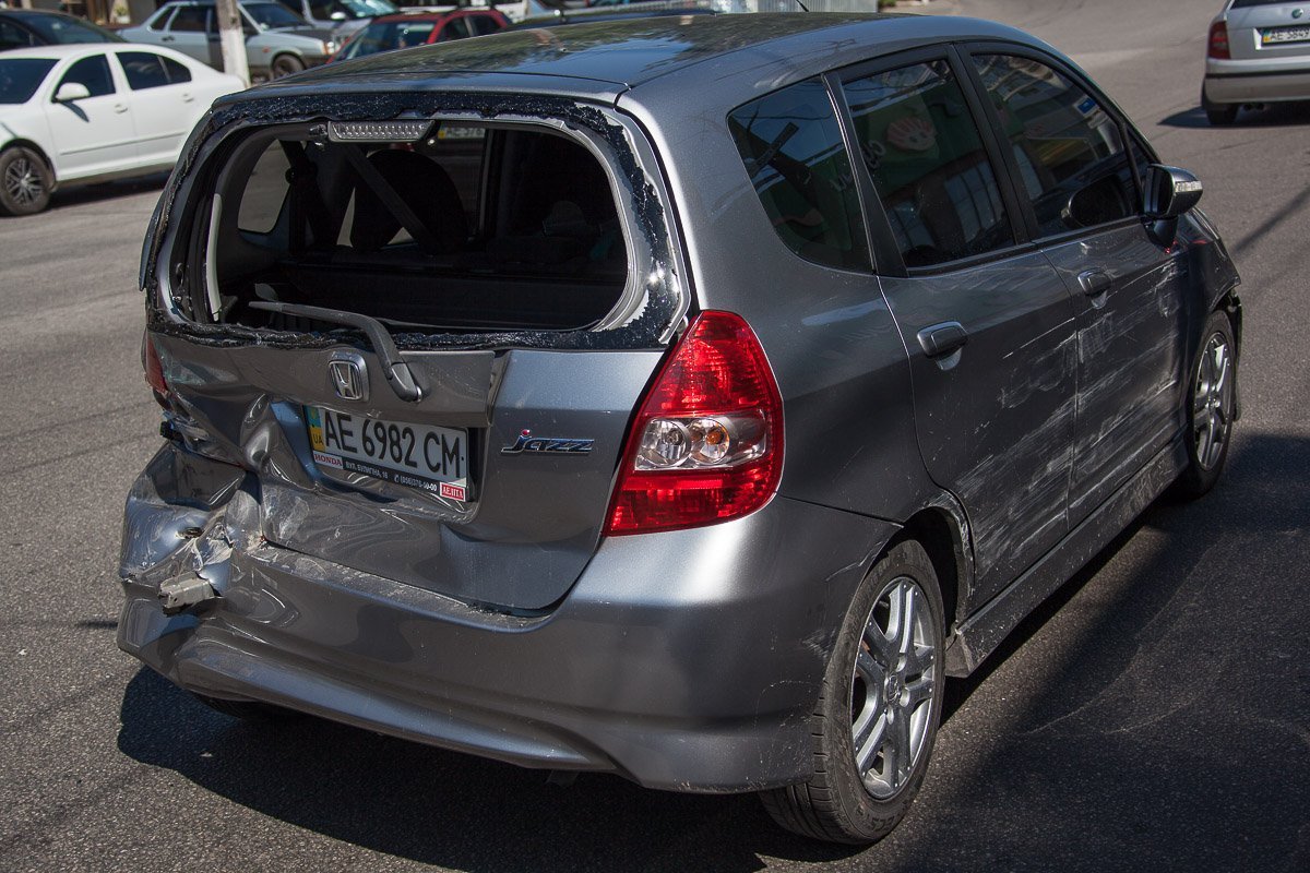 Повреждения Honda