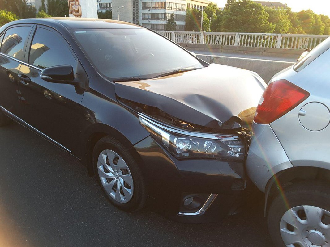 Автомобилю Toyota досталось больше всего