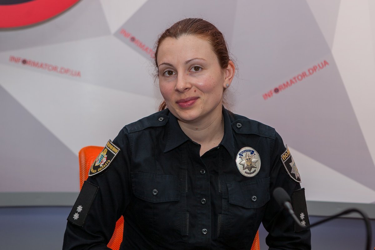 Начальник отдела ювенальной превенции Днепропетровской области Анна Карпеченкова