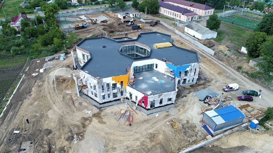 Реконструкция садика в Подгородном постепенно подходит к концу Реконструкция садика в Подгородном постепенно подходит к концу