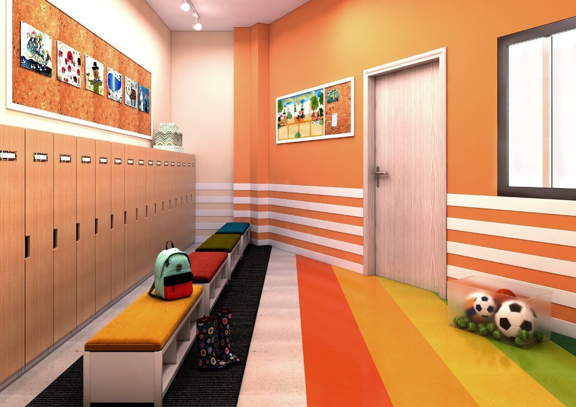 У каждого ребенка будет свой шкафчик У каждого ребенка будет свой шкафчик