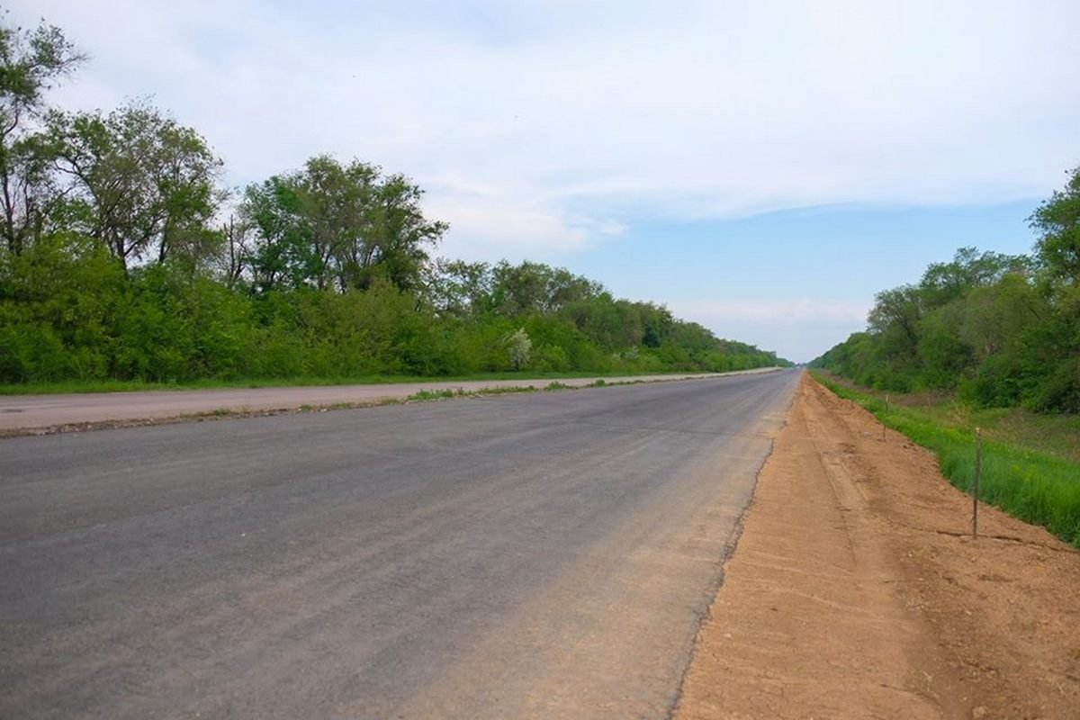 Отремонтированный участок