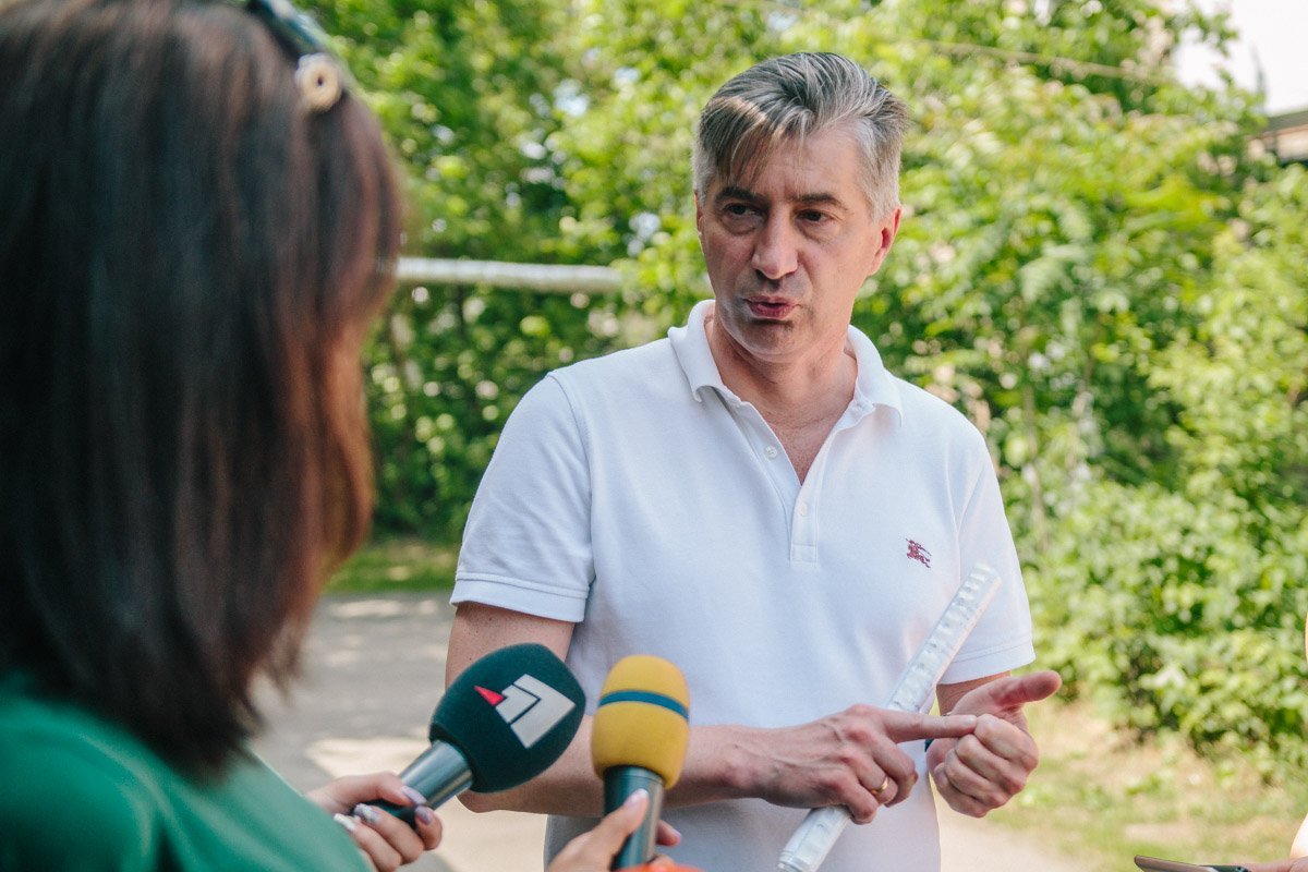 Владислав Грицай коротко рассказал о проделанной работе Владислав Грицай коротко рассказал о проделанной работе