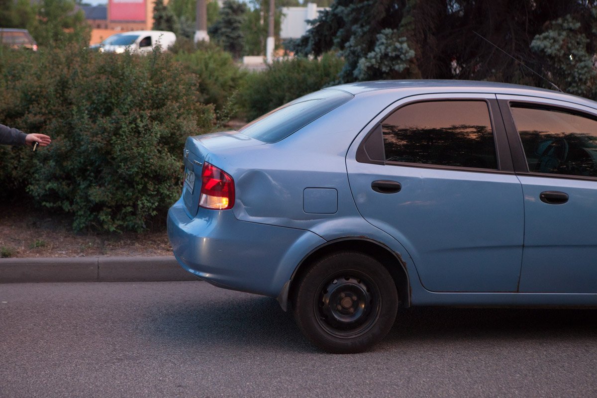 Повреждения на Chevrolet