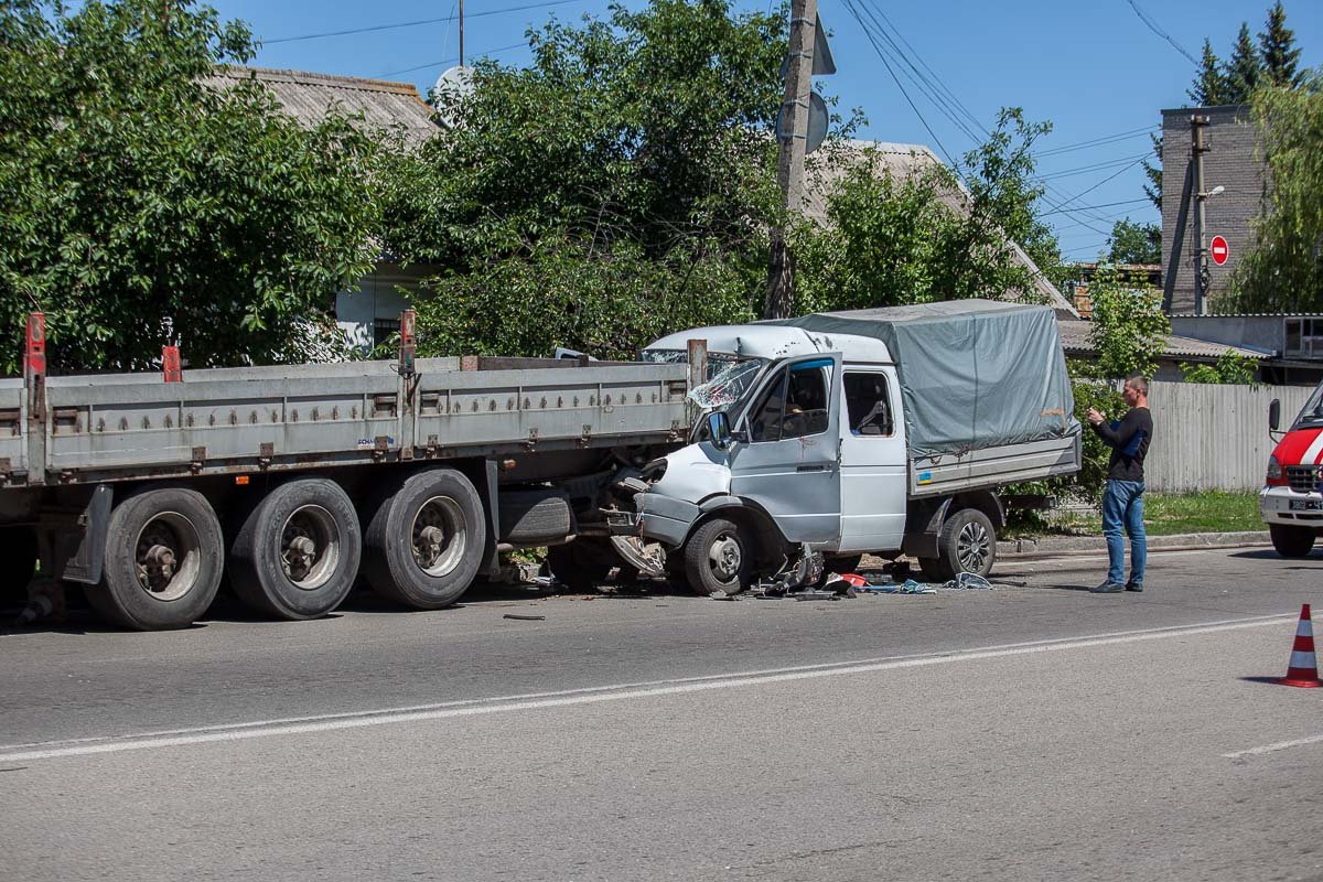Водитель не справился с управлением 