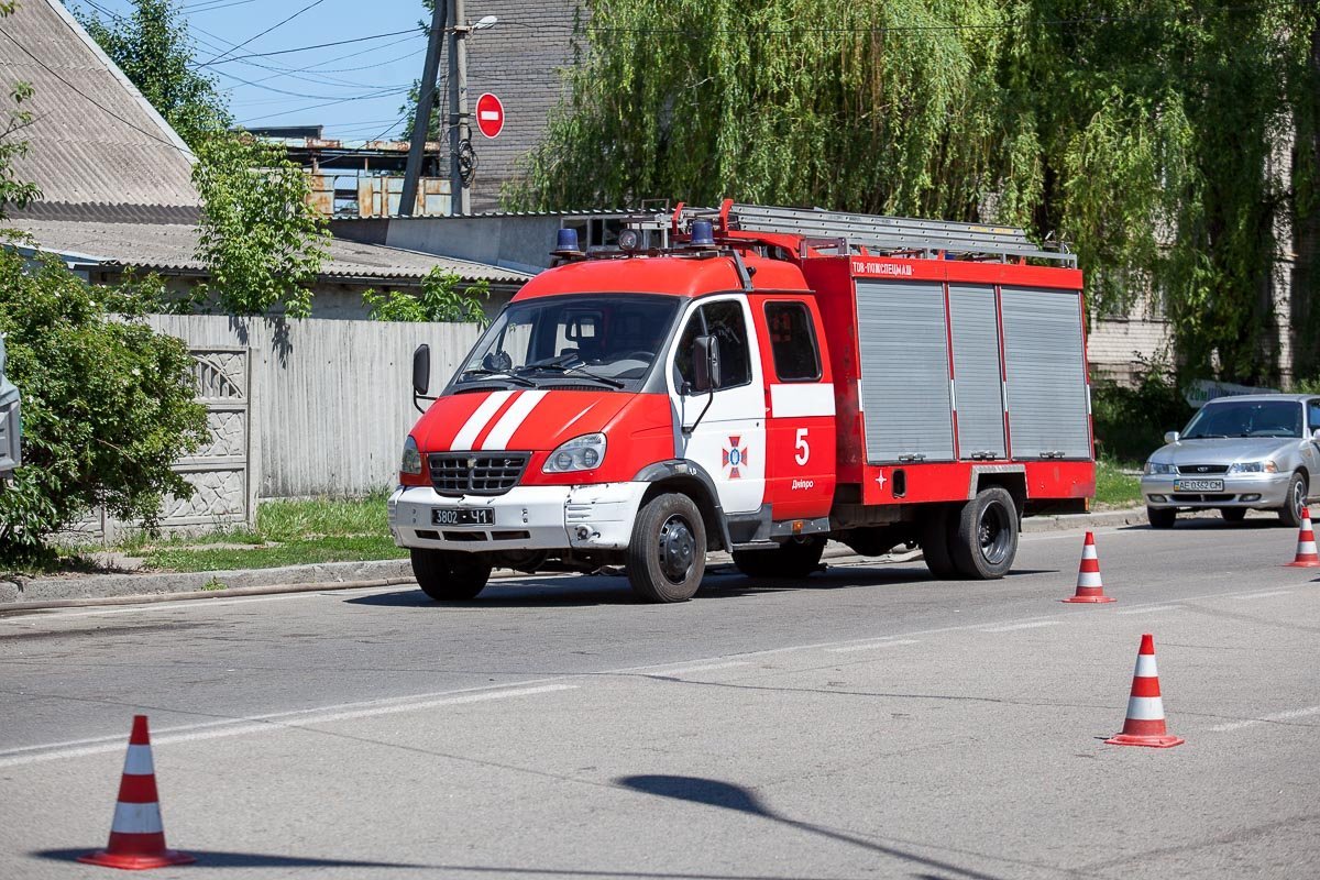 В автомобиле произошла утечка газа