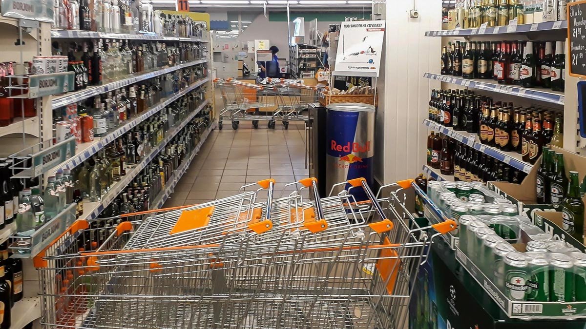 Так перегородили в Сильпо