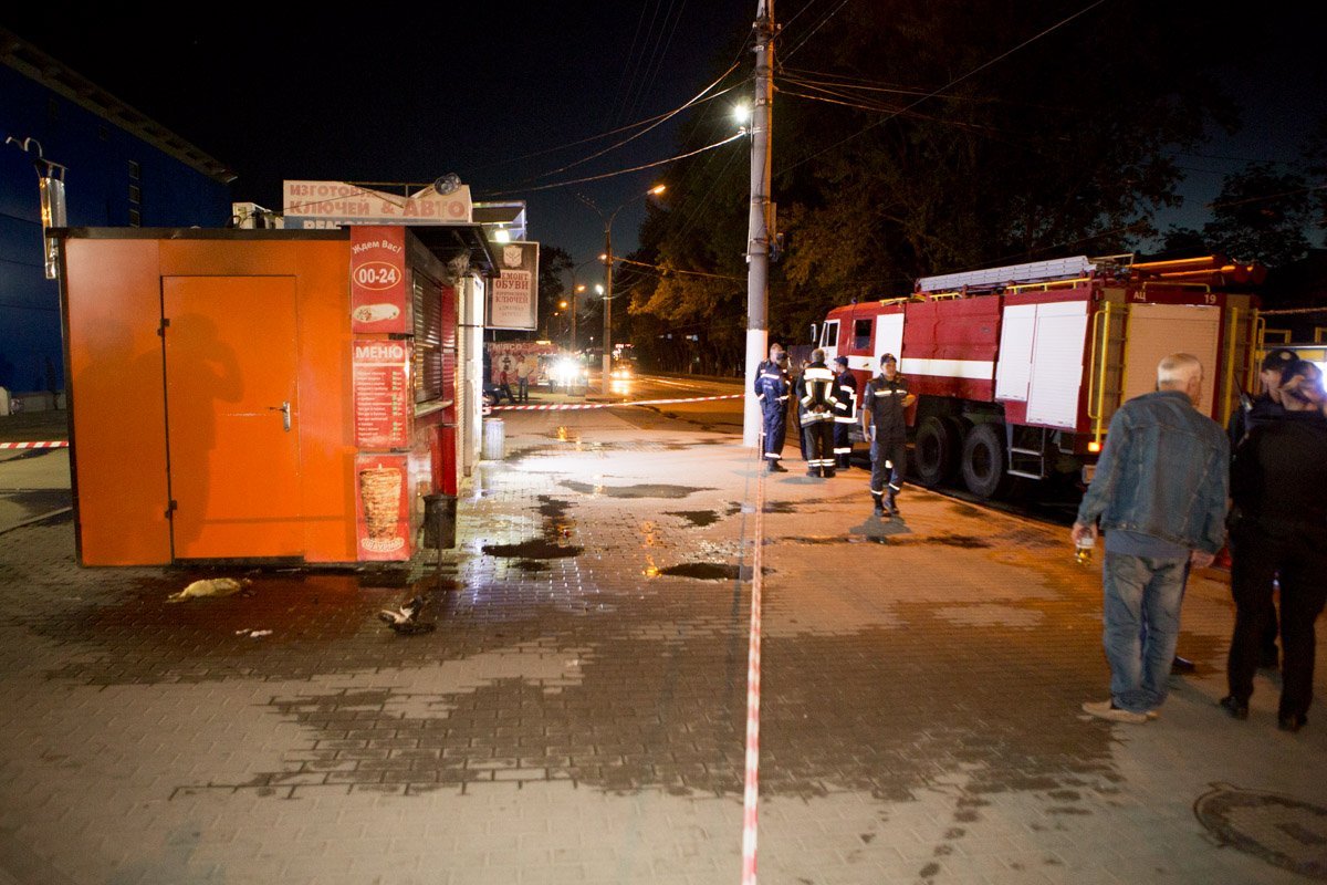 В результате пожара пострадал мужчина В результате пожара пострадал мужчина