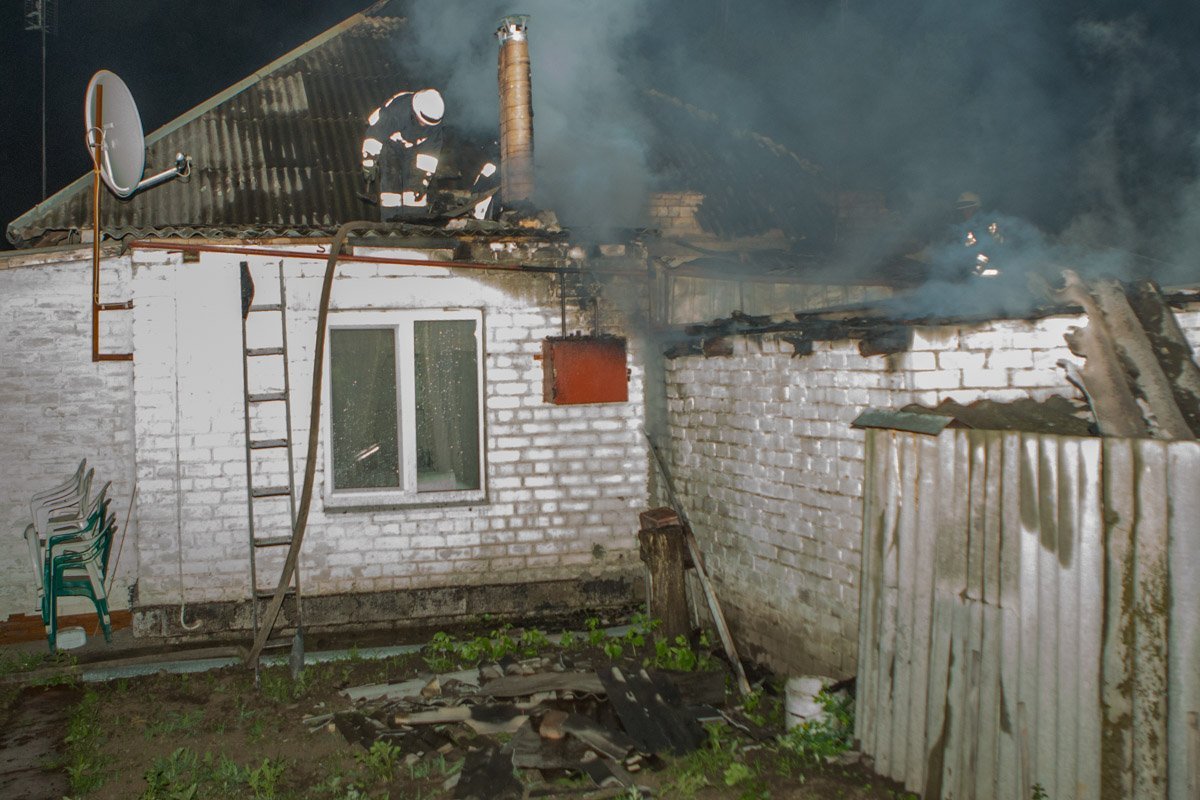 Во время пожара никто не пострадал