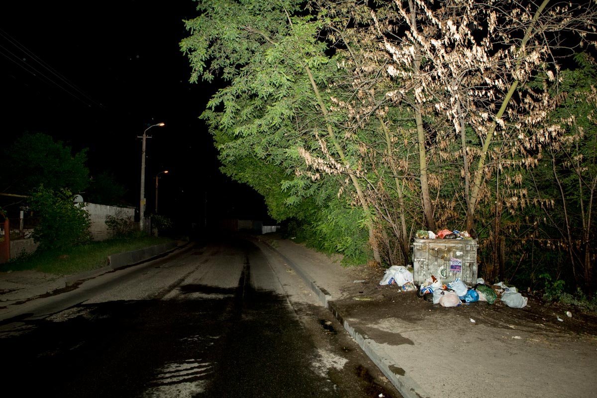 На Большой Диевской горело сразу 3 мусорных контейнера На Большой Диевской горело сразу 3 мусорных контейнера