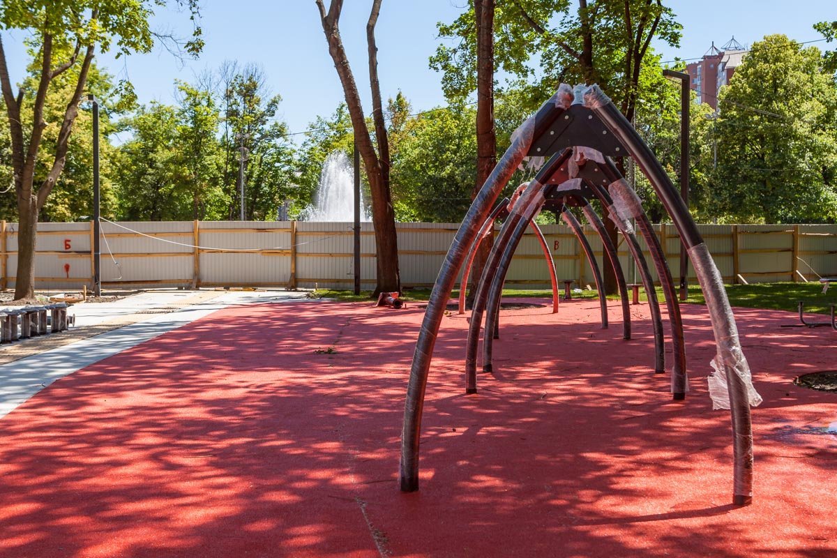 Каркас для будущих качелек 