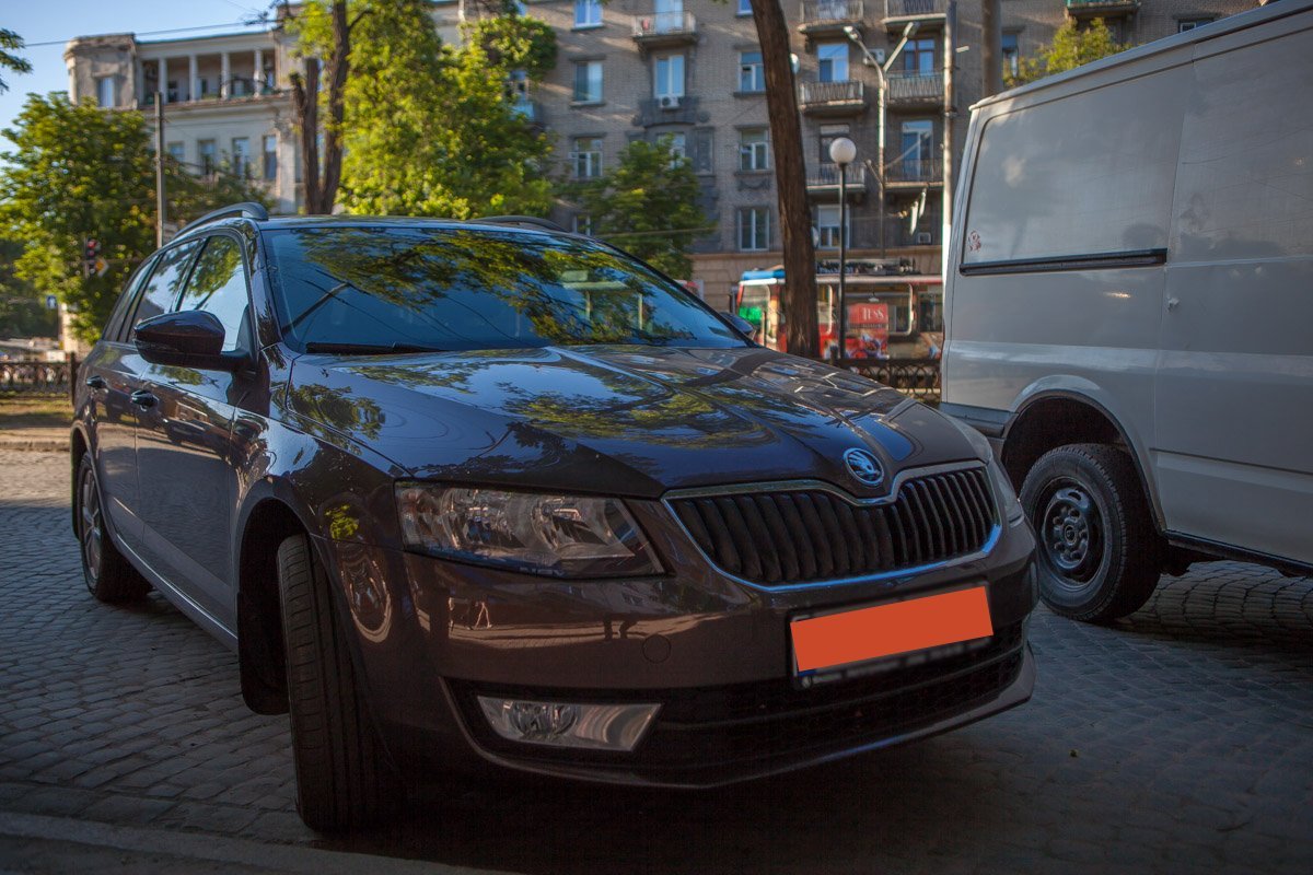 В момент происшествия рядом проезжал автомобиль Skoda