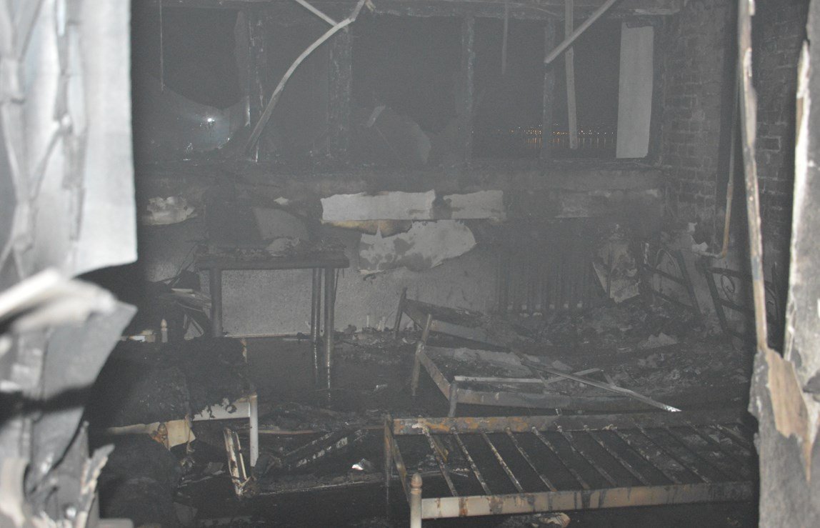 Женщина, находившаяся в соседней палате, отравилась продуктами горения