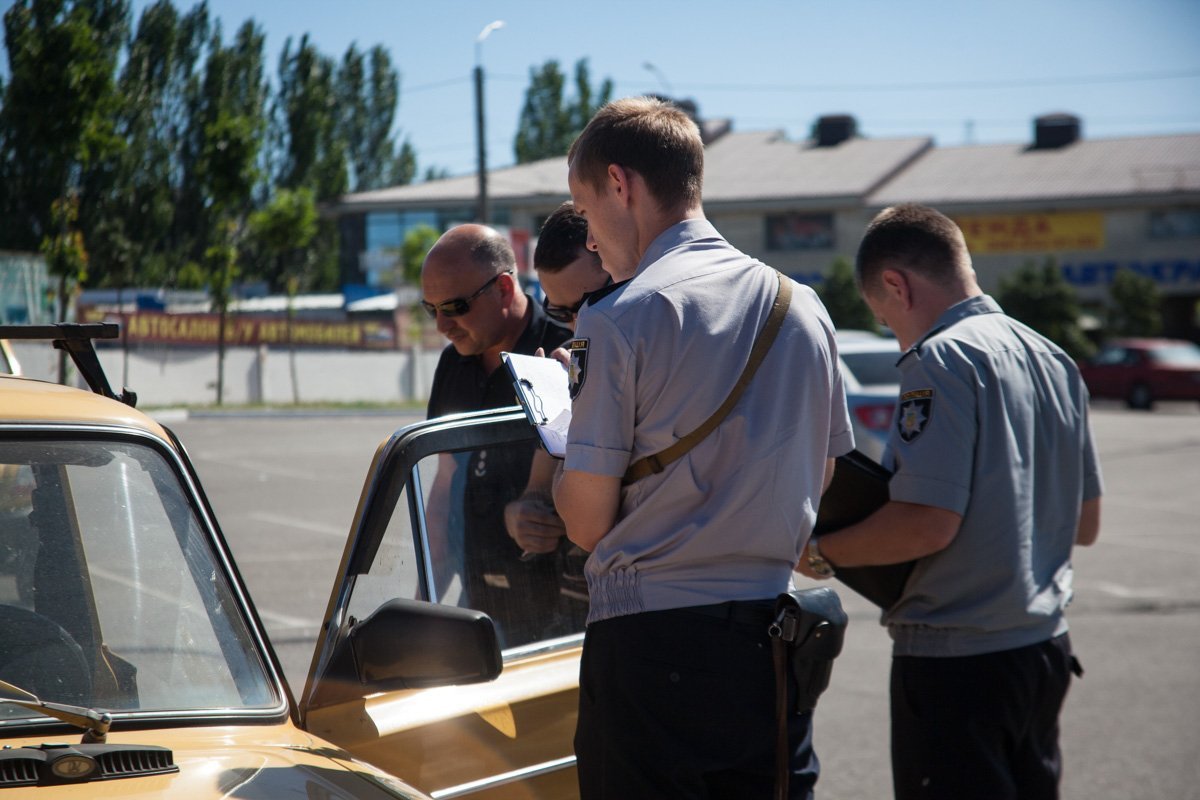 Правоохранители прибыли на место происшествия Правоохранители прибыли на место происшествия