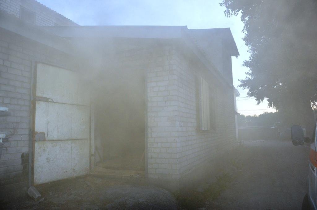 Пожар возник в бытовом помещении столярной мастерской