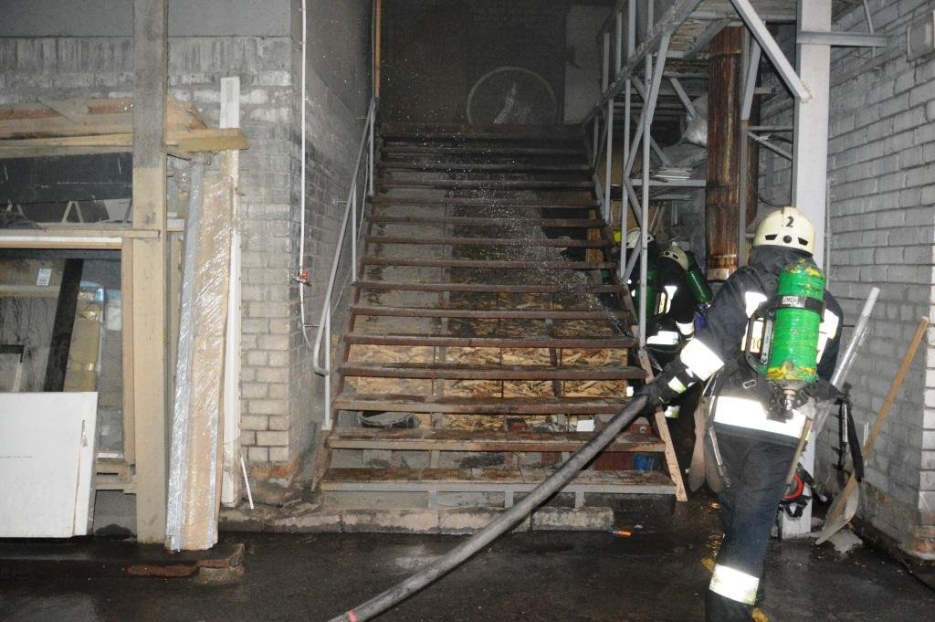 Общая площадь пожара составила 70 квадратных метров