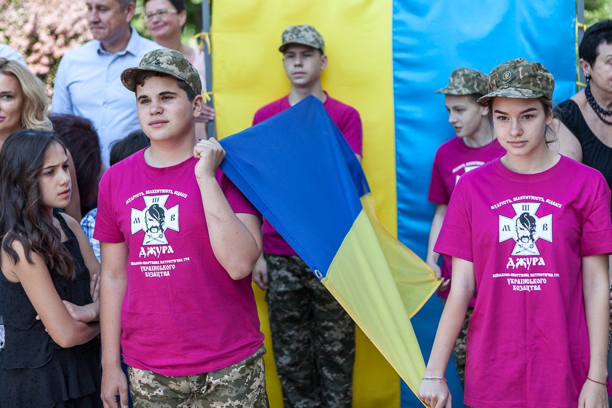 Торжественная часть линейки