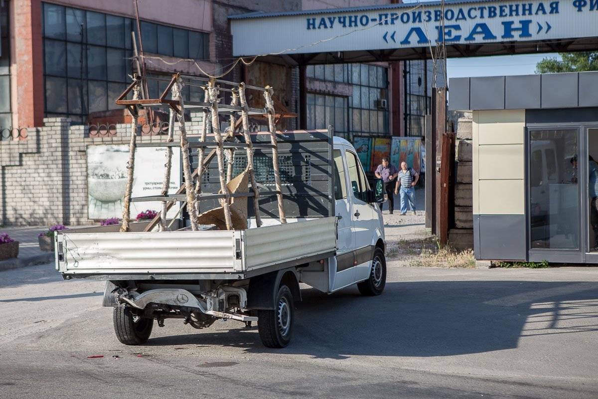 Водитель Mercedes Sprinter не пострадал