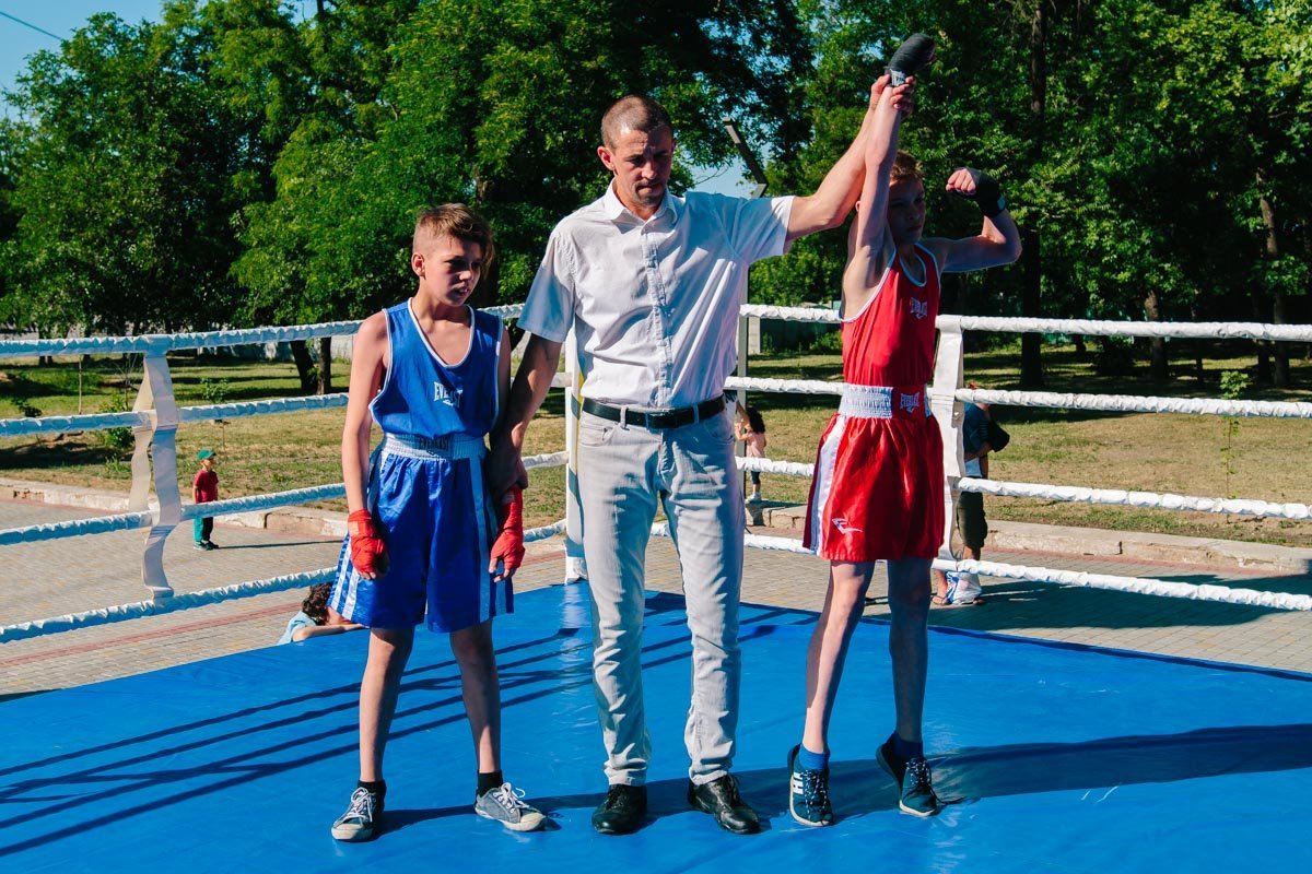 Маленькие спортсмены соревновались за звание лучшего боксера Маленькие спортсмены соревновались за звание лучшего боксера