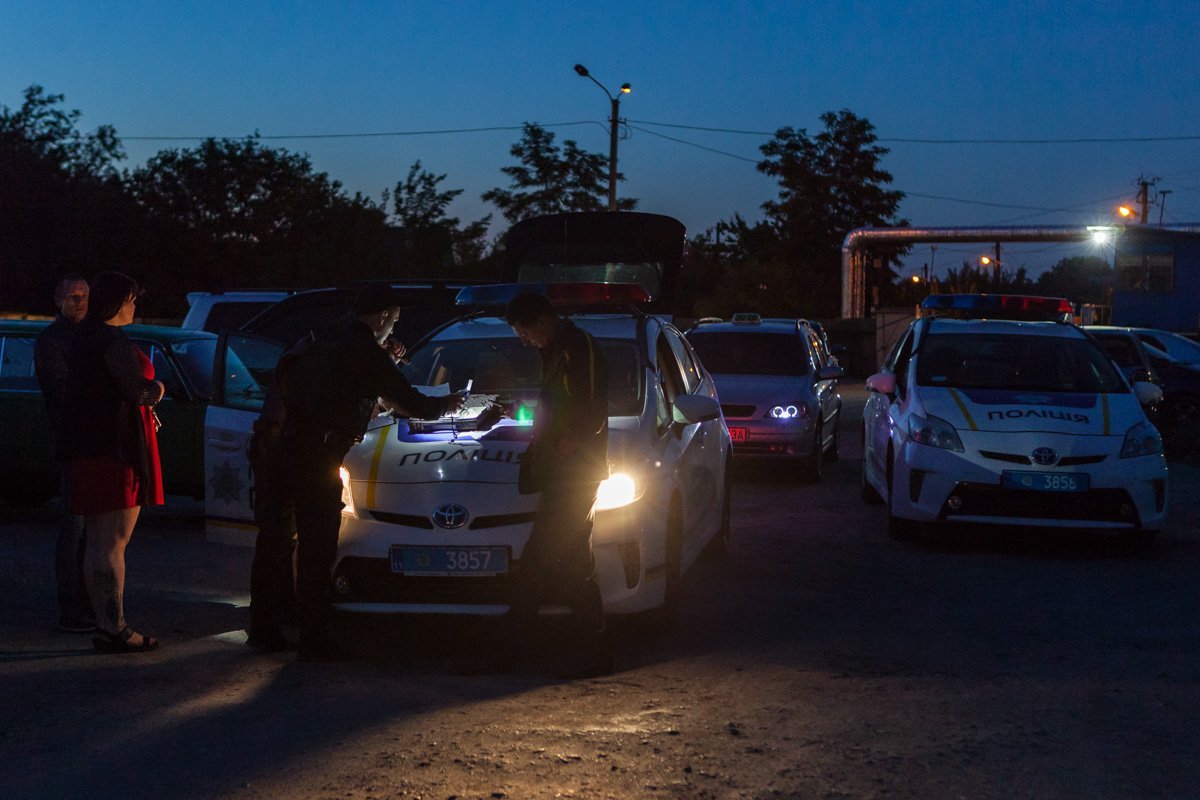 По словам патрульных, водитель находился в состоянии алкогольного опьянения