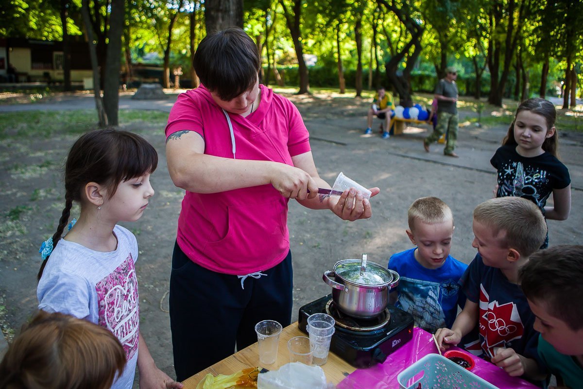 Энергию малышей направили в нужное русло Энергию малышей направили в нужное русло