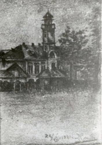 Одна из самых ранних фотографий здания Одна из самых ранних фотографий здания