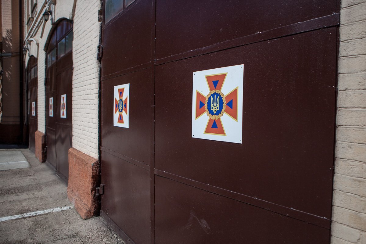 Сейчас здесь располагается пожарная часть ГСЧС Сейчас здесь располагается пожарная часть ГСЧС