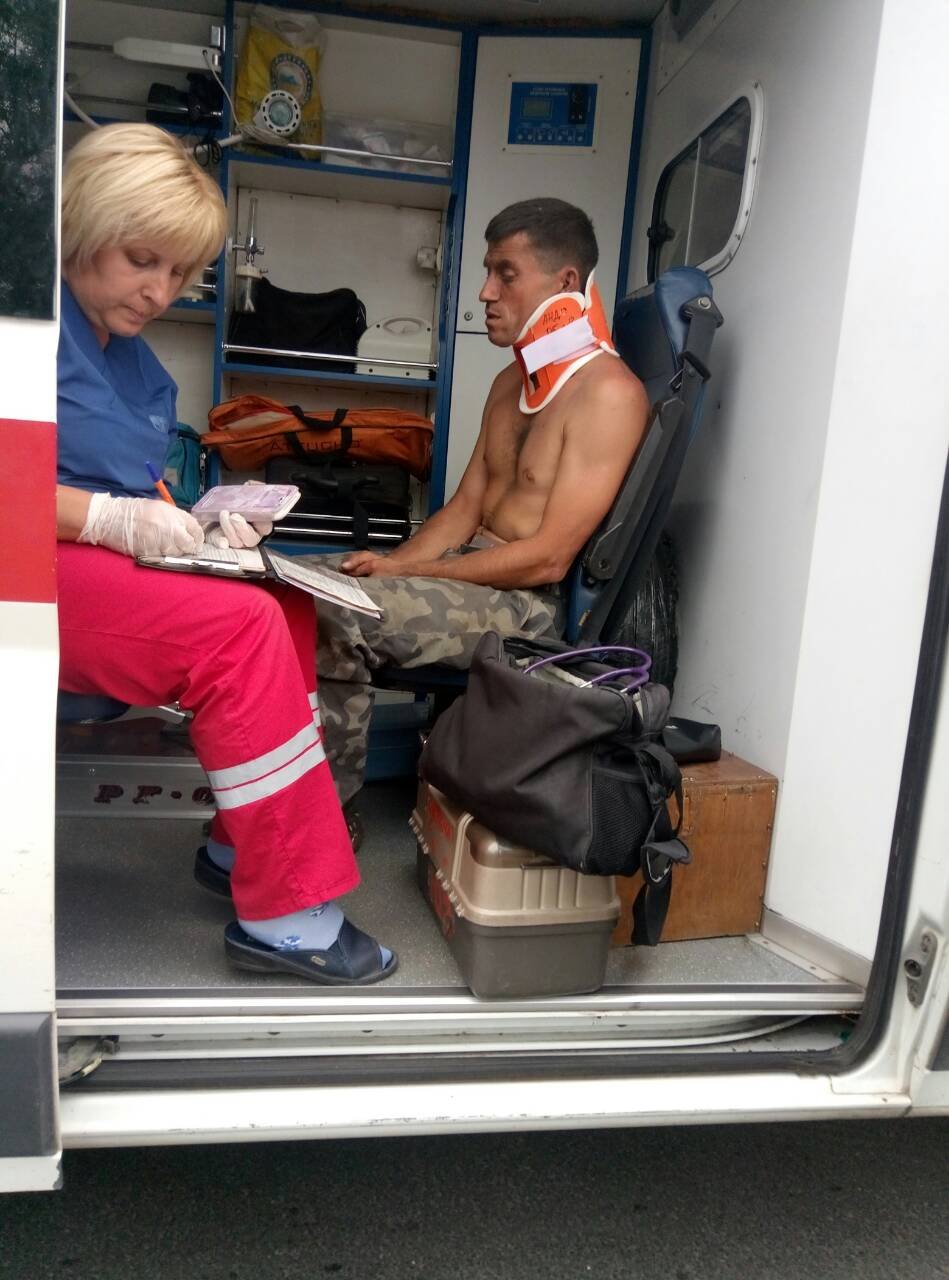 Водитель Москвича попал в больницу с травмами Водитель Москвича попал в больницу с травмами