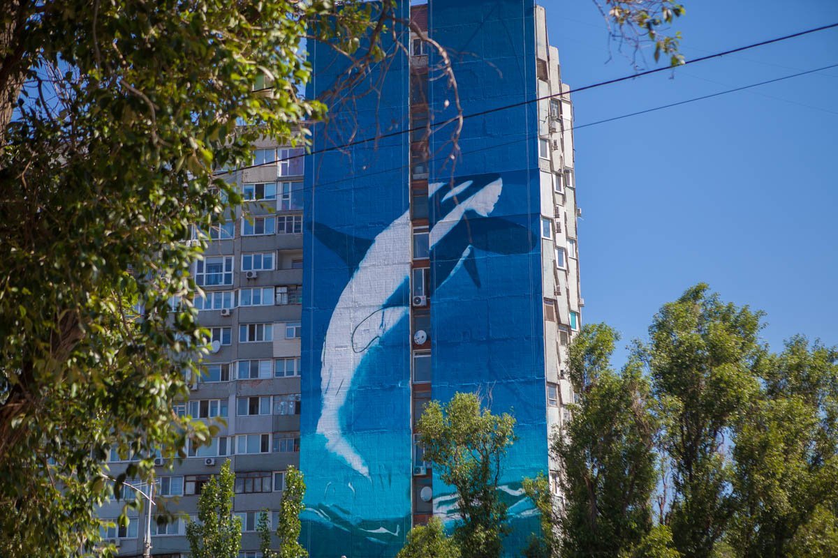 Это четвертый мурал на Солнечном Это четвертый мурал на Солнечном
