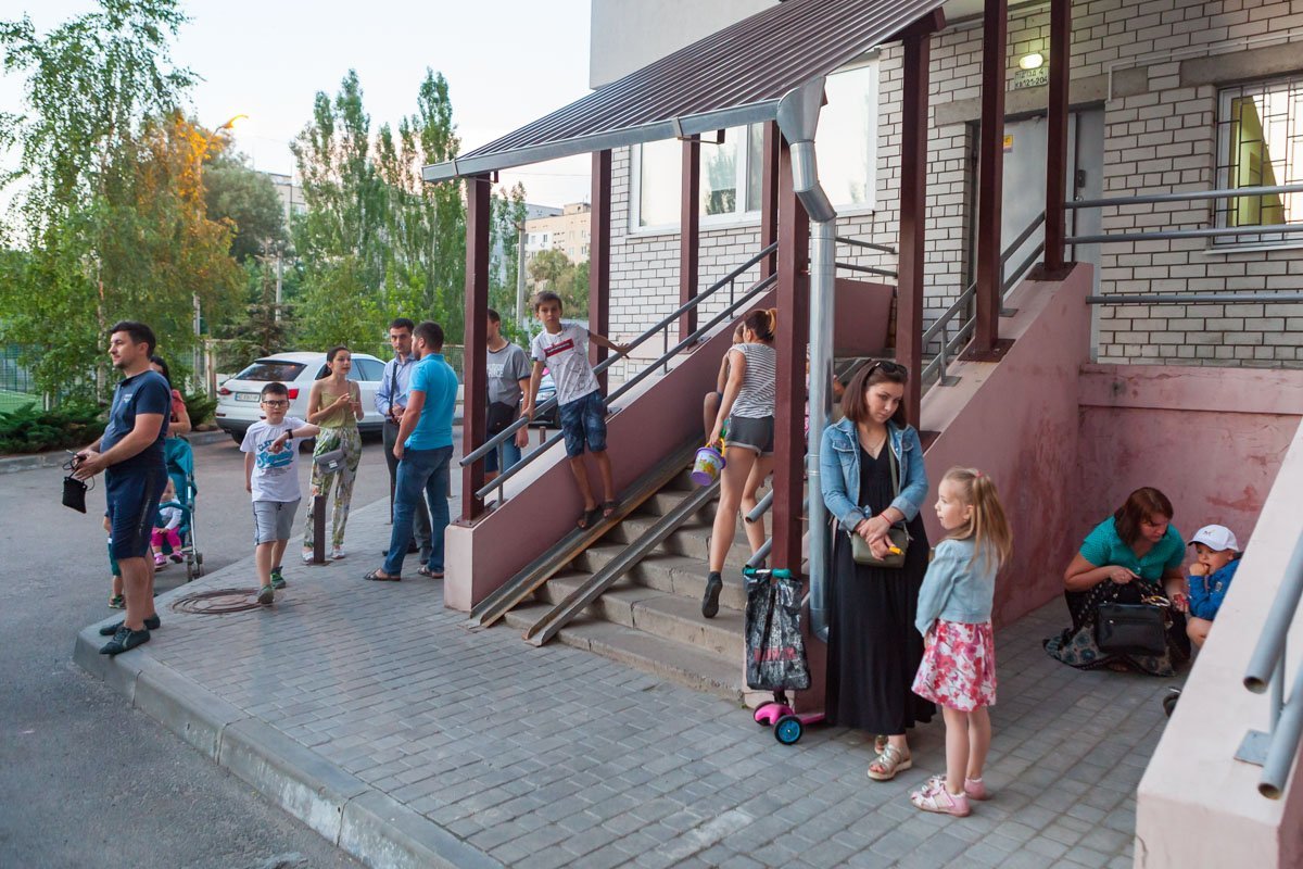 Приезд прессы мотивировал жителей