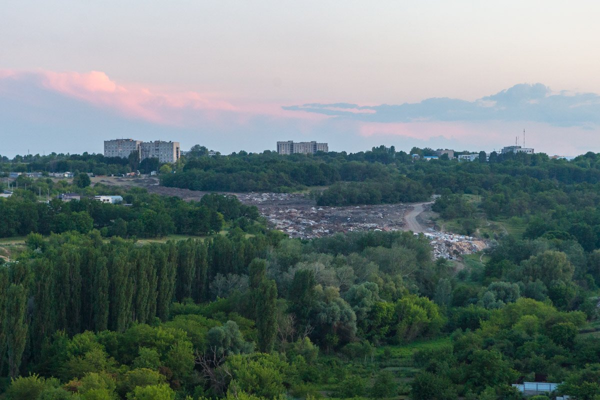 Полигон портит пейзаж