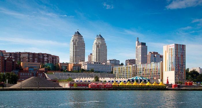 Современный Днепр привлекает туристов