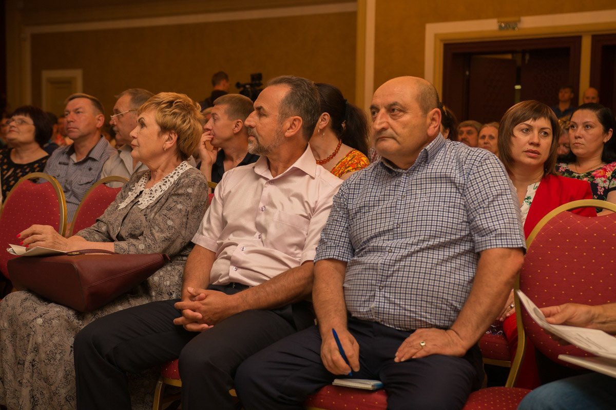 В зале собрался аншлаг