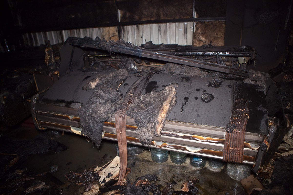 Пожар был достаточно сильным Пожар был достаточно сильным