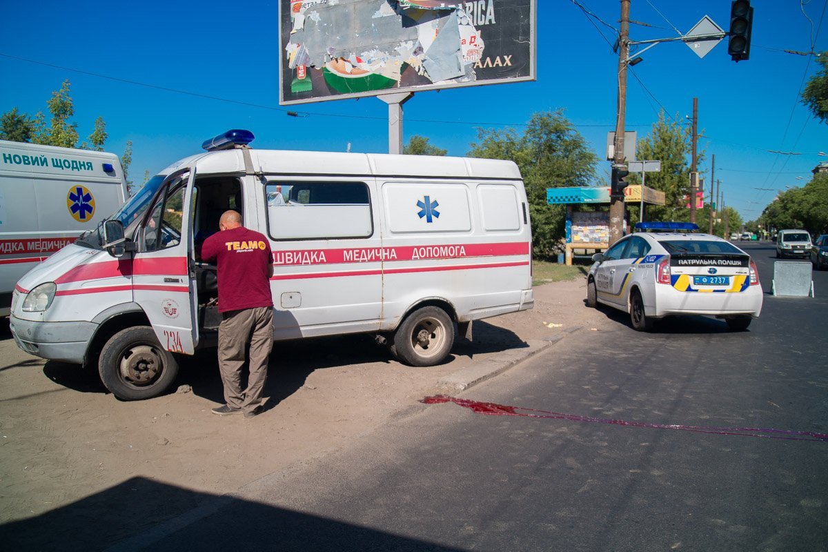 На месте работает патрульная полиция На месте работает патрульная полиция