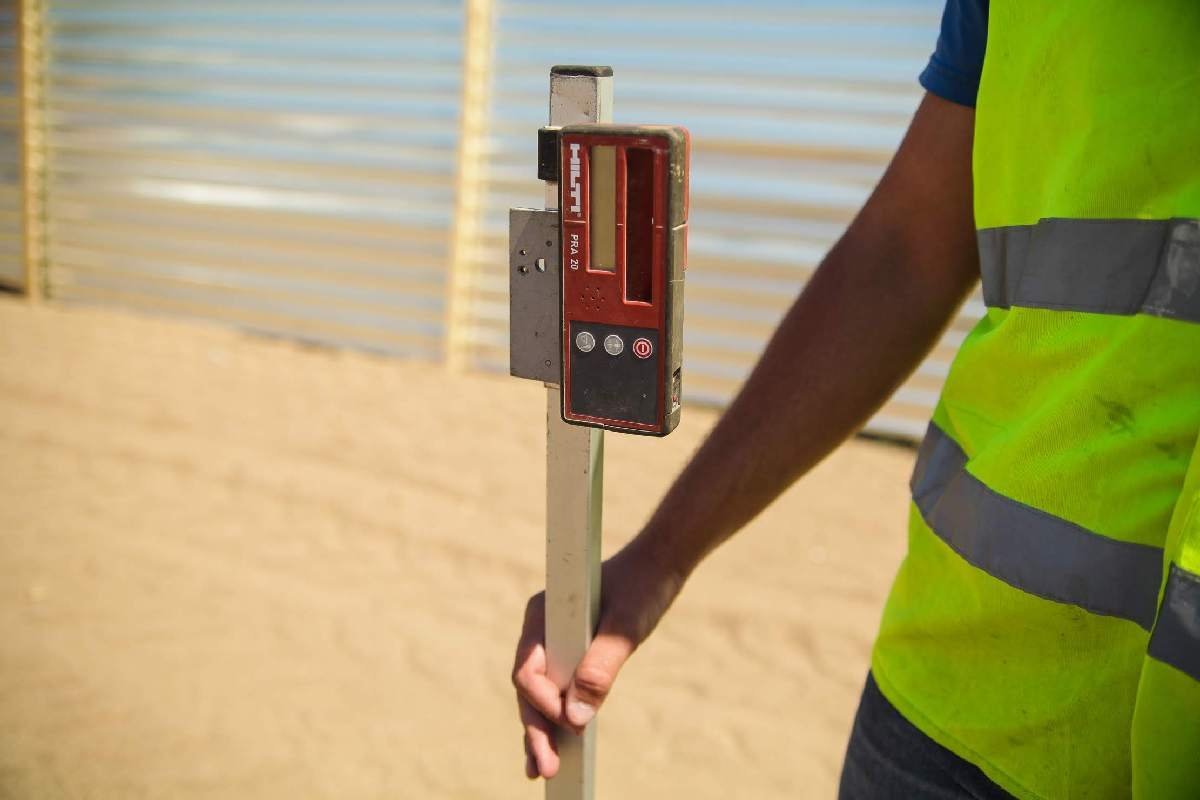 Сейчас готовят основание под монолитный фундамент