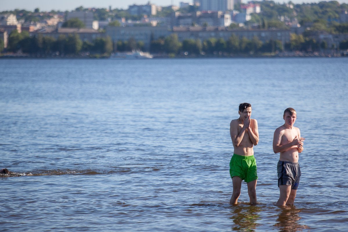 Вода освежает