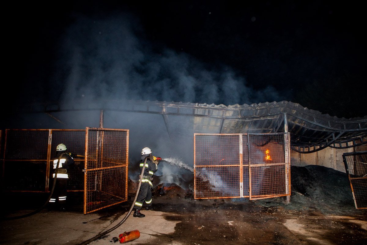 При пожаре никто не пострадал