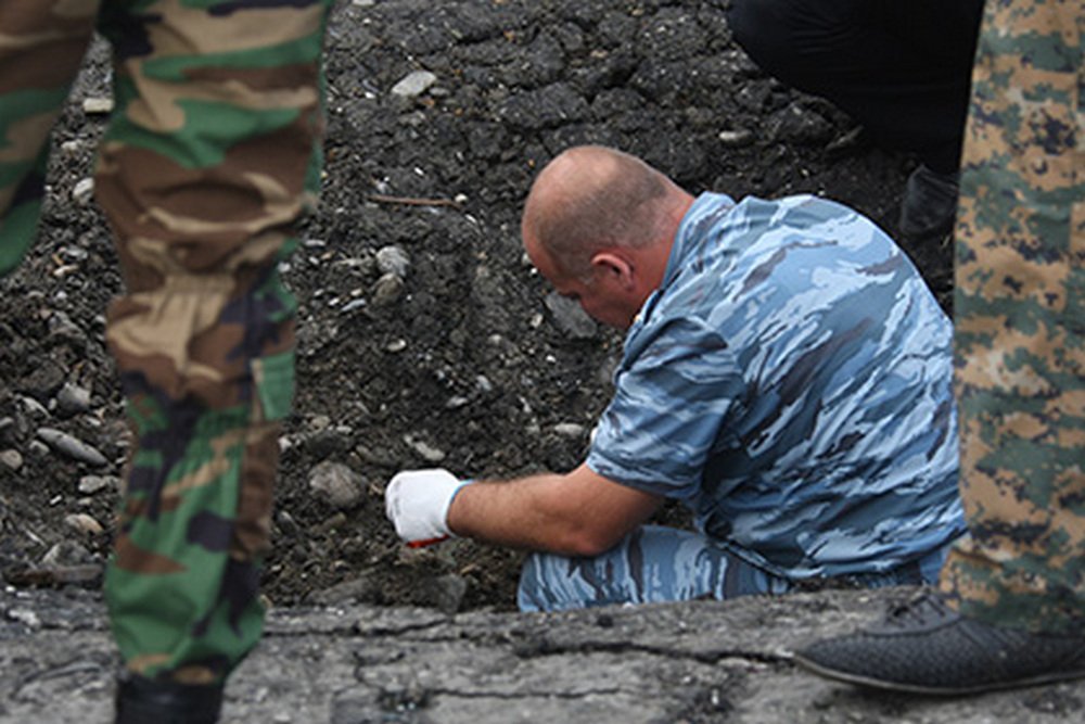 Селфи под бетонными плитами