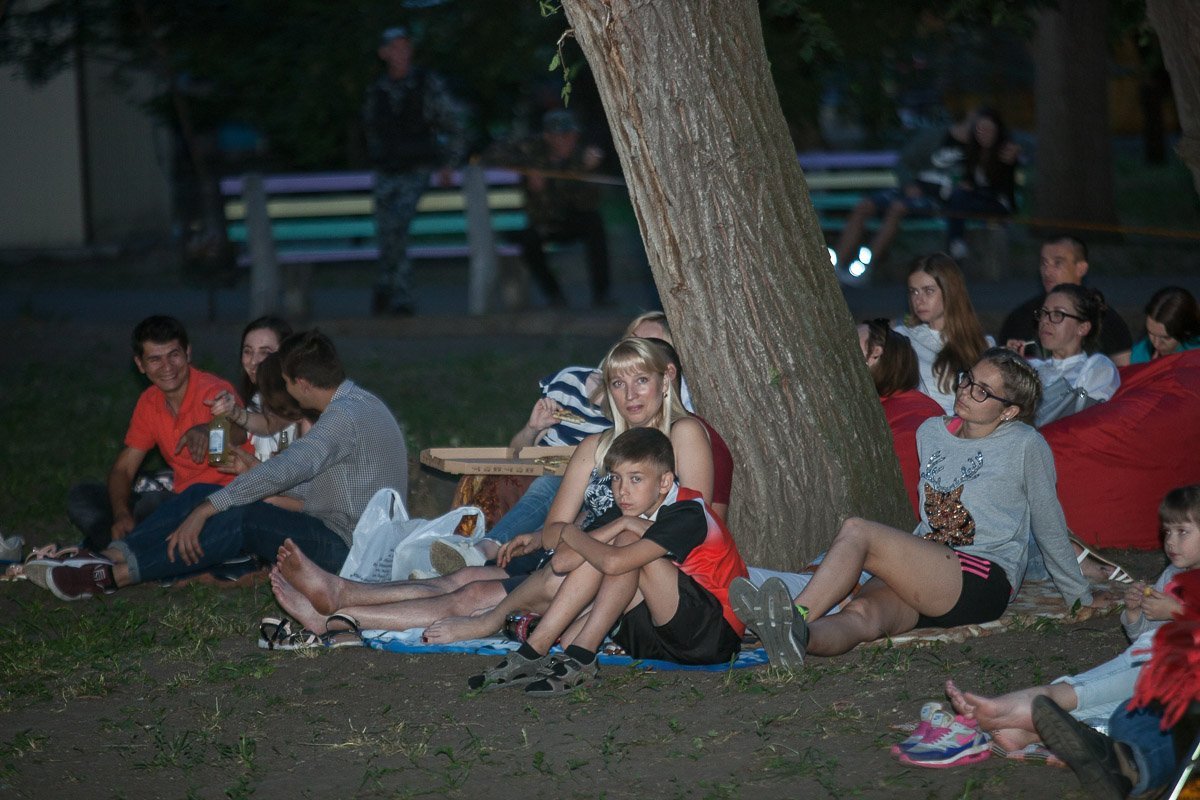 Приходили даже с детьми Приходили даже с детьми