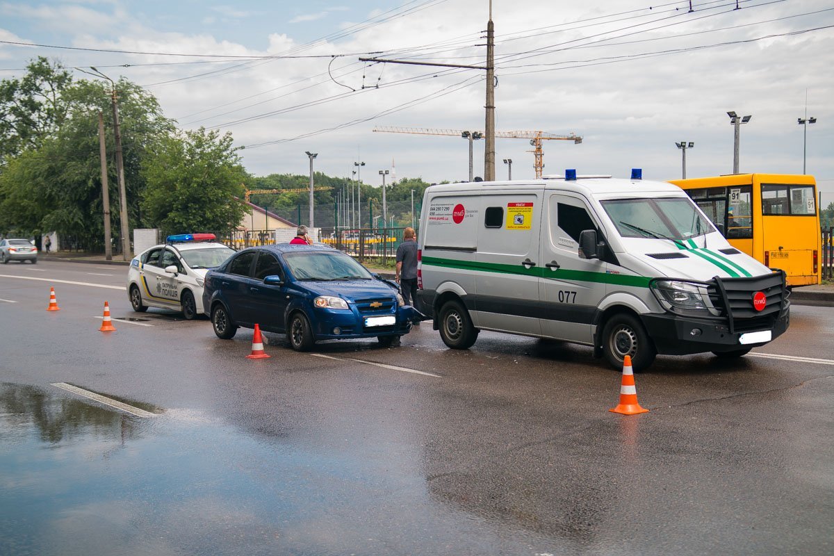 Движение по Запорожскому шоссе не затруднен
