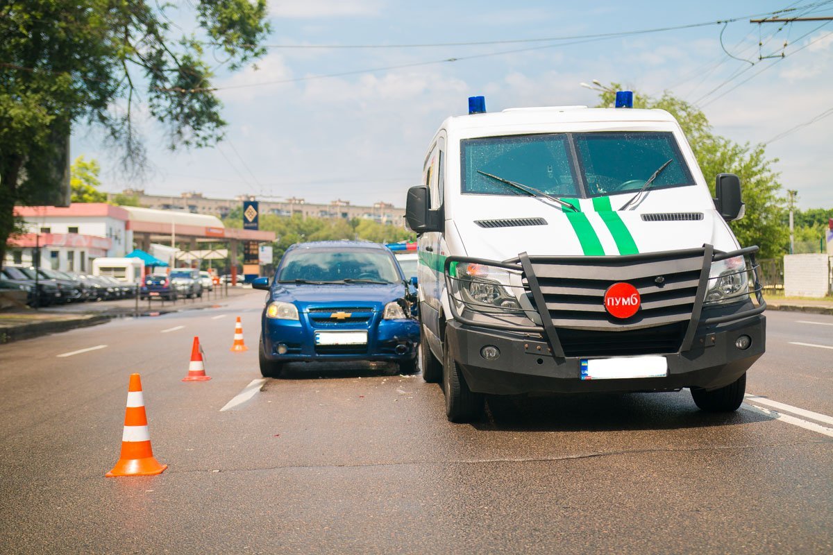 В результате аварии обошлось без травмированных и пострадавших