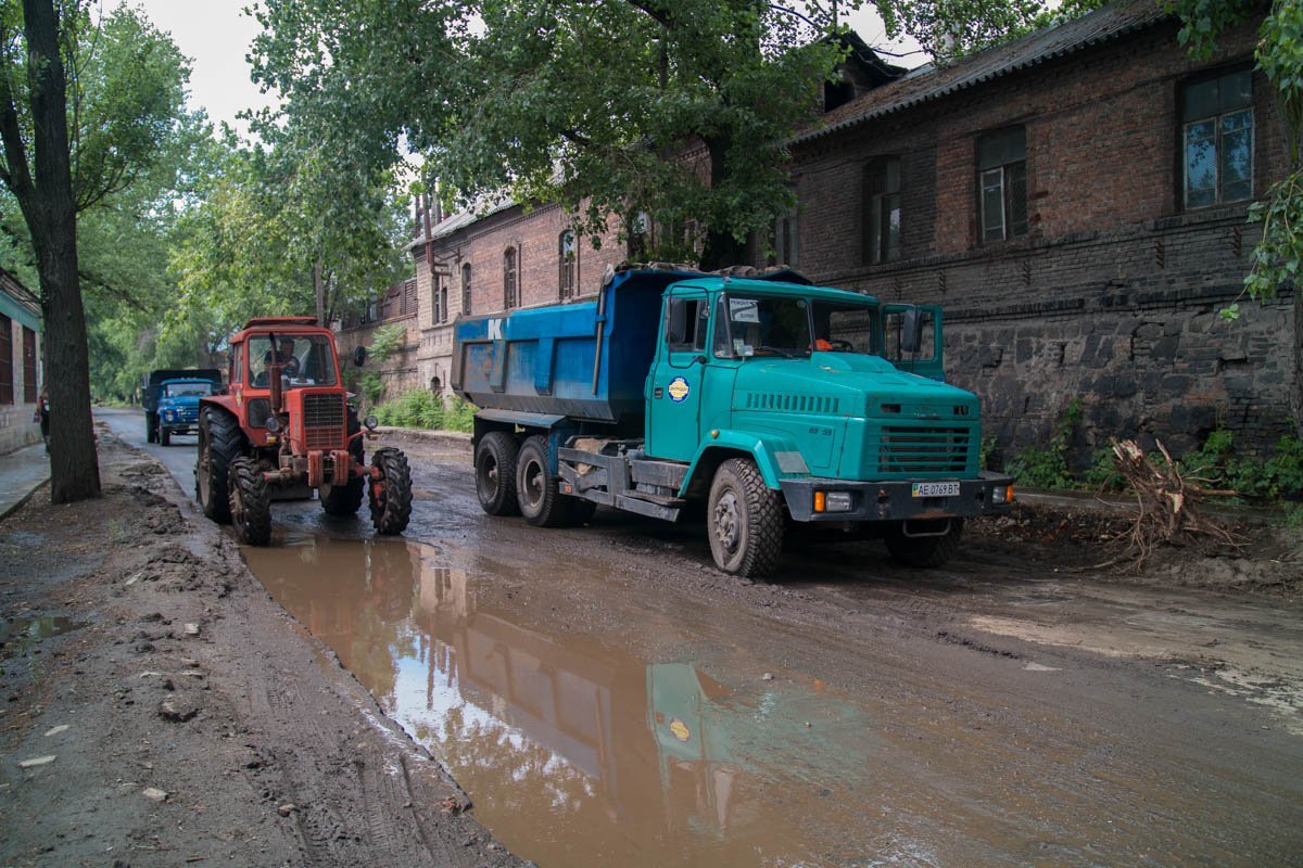 Работы ограничили движение транспорта 