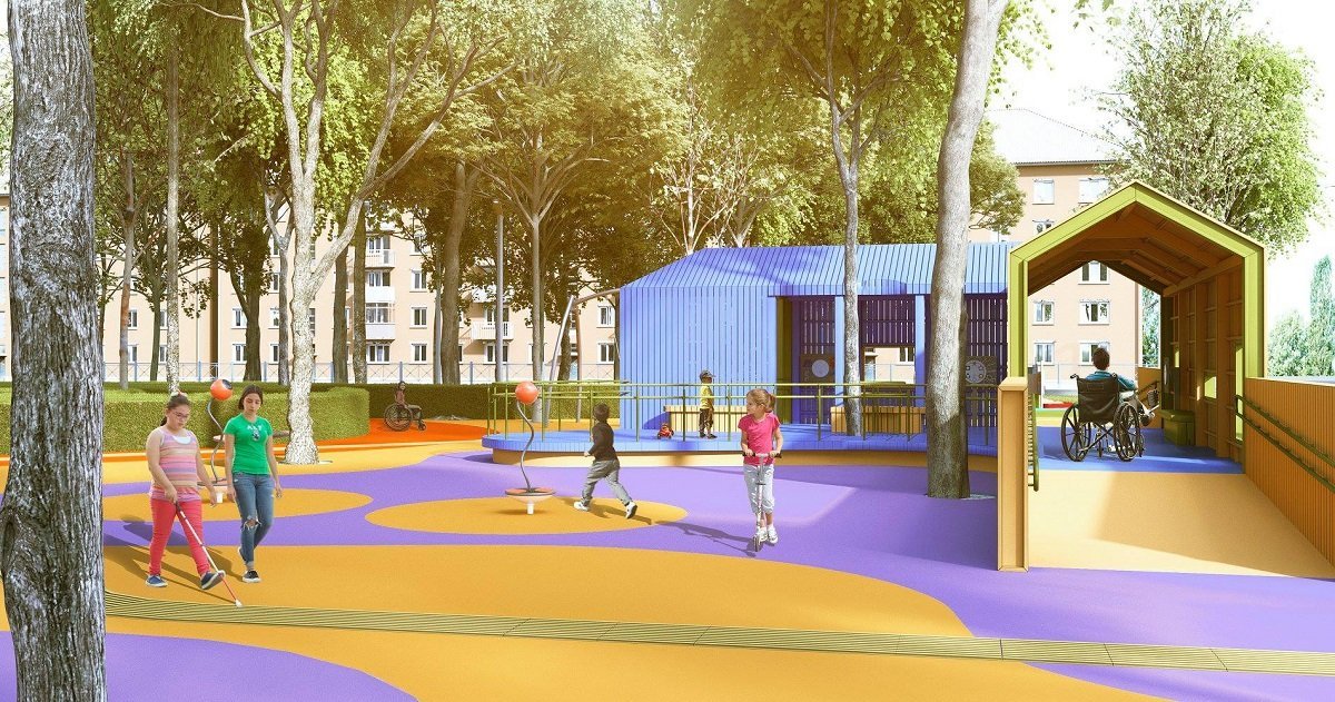 Домик "Ранчо" в инклюзивном парке Домик "Ранчо" в инклюзивном парке