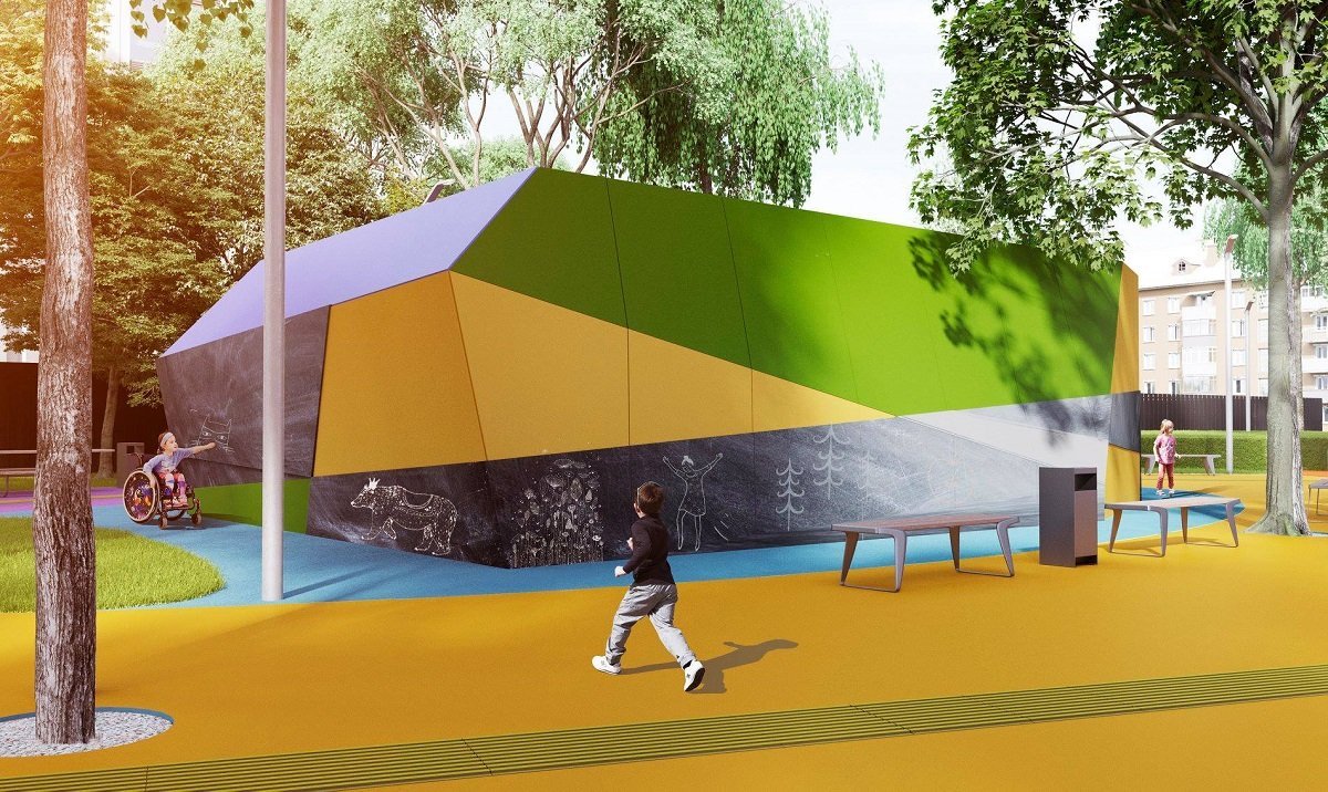 Парк будет полностью доступным для людей с инвалидностью Парк будет полностью доступным для людей с инвалидностью