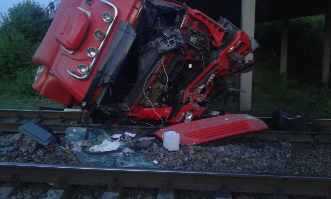 Водителя госпитализировали